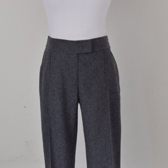 Vintage 90s Wool/Nylon Trousers size 6 | 29 waist - Picture 2 of 10